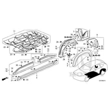 Load image into Gallery viewer, [NEW] JDM HONDA WR-V RG5 2024 Protector/Side sill garnish GENUINE OEM
