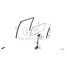 Load image into Gallery viewer, [NEW] JDM HONDA ZR-V e:HEV RZ4 2025 Rear Door Glass/Regulator GENUINE OEM
