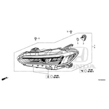 Load image into Gallery viewer, [NEW] JDM HONDA Civic e:HEV FL4 2025 Headlight GENUINE OEM
