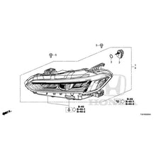 Load image into Gallery viewer, [NEW] JDM HONDA CIVIC FL1 2025 Headlight GENUINE OEM
