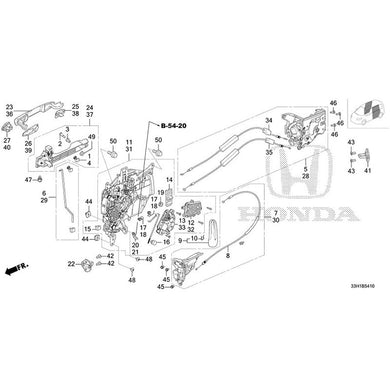 [NEW] JDM HONDA FREED e:HEV GT5 2025 Sliding Door Lock/Outer Handle GENUINE OEM