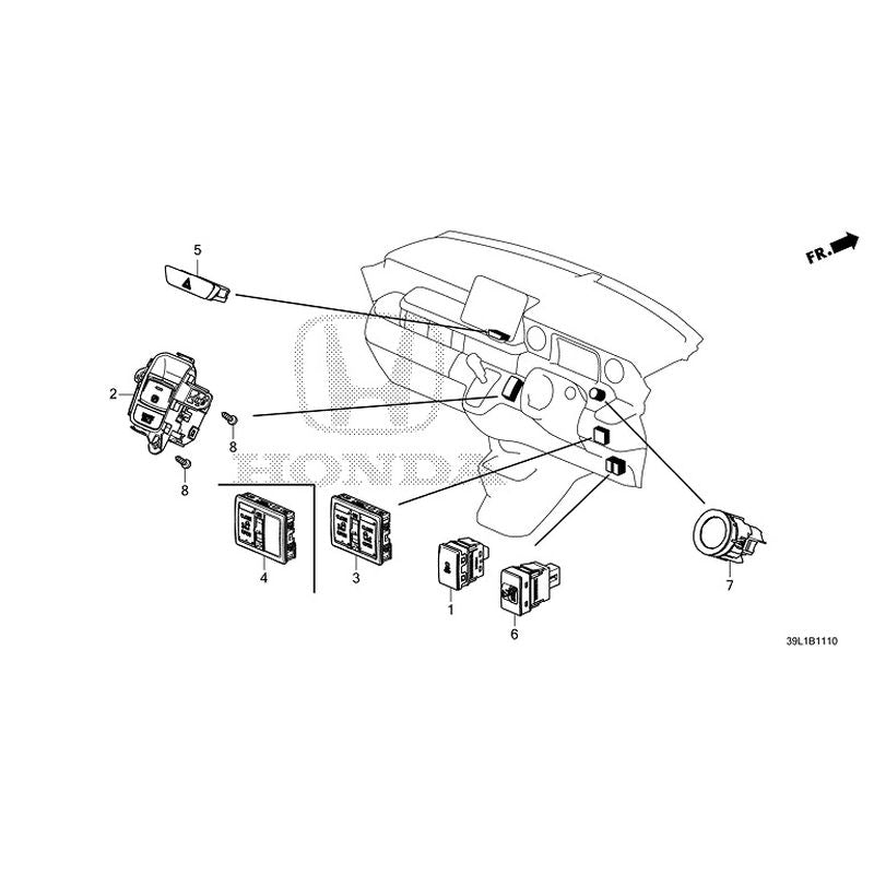 [NEW] JDM HONDA N-BOX JOY JF5 2025 Switches GENUINE OEM – JDM Yamato