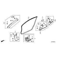 Load image into Gallery viewer, [NEW] JDM HONDA CR-Z ZF1 2012 Pillar Garnish GENUINE OEM
