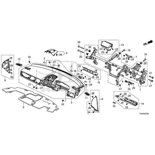 [NEW] JDM HONDA CIVIC FL5 2025 Instrument panel GENUINE OEM