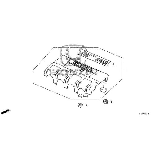 [NEW] JDM HONDA CR-Z ZF2 2014 Engine Cover GENUINE OEM