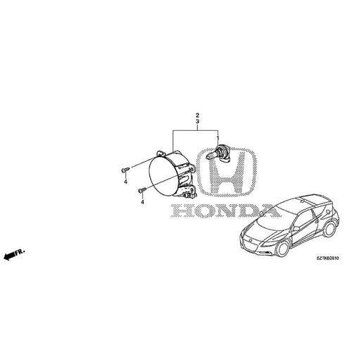 [NEW] JDM HONDA CR-Z ZF2 2014 Fog Lights GENUINE OEM