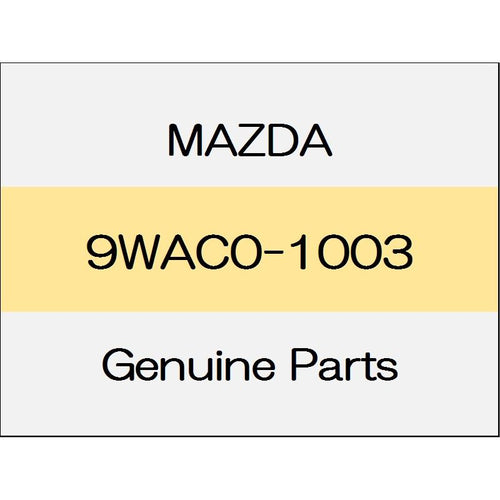 [NEW] JDM MAZDA ROADSTER ND nut 9WAC0-1003 GENUINE OEM