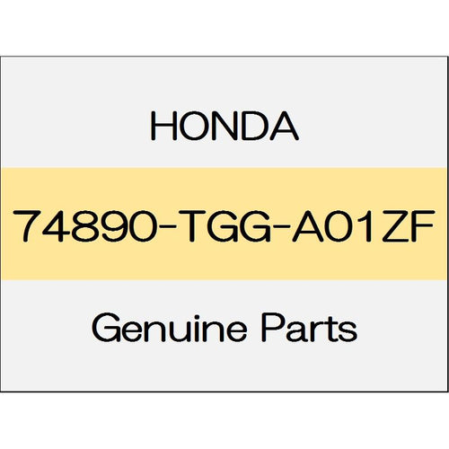 [NEW] JDM HONDA CIVIC HATCHBACK FK7 Rear license garnish Assy body color code (NH788P) 74890-TGG-A01ZF GENUINE OEM