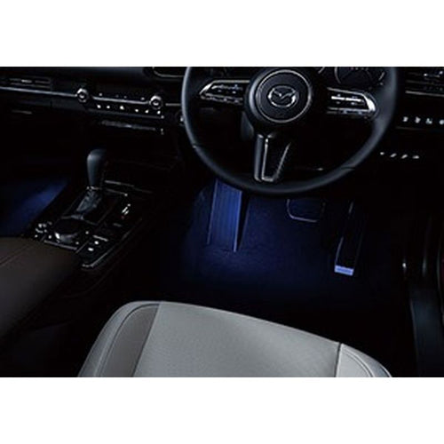 [NEW] JDM Mazda CX-30 DM Foot Lamp Illumination LED Blue Genuine OEM