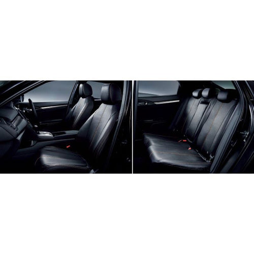 [NEW] JDM Honda CIVIC HATCHBACK FK7 Seat Cover Orange Stitch Genuine OEM