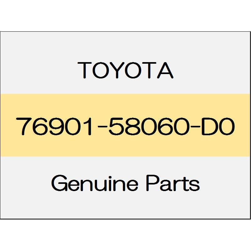 [NEW] JDM TOYOTA ALPHARD H3# Fender panel mudguard (R) body color code (3Q3) 76901-58060-D0 GENUINE OEM