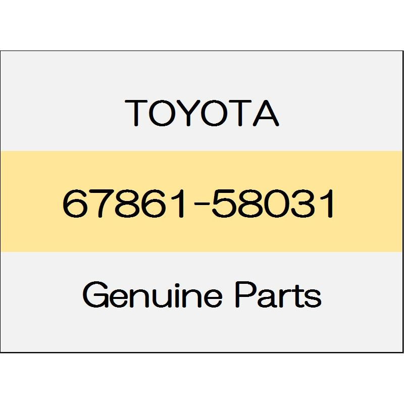 [NEW] JDM TOYOTA ALPHARD H3# Front door weather strip (R) ~ 1510 67861-58031 GENUINE OEM