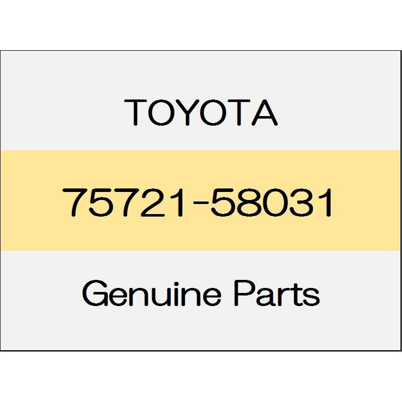 [NEW] JDM TOYOTA ALPHARD H3# The rear door belt molding (R) 75721-58031 GENUINE OEM