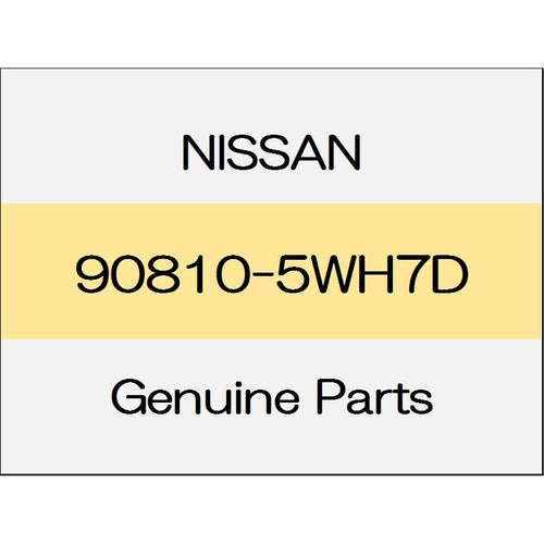 [NEW] JDM NISSAN NOTE E12 Back door finisher Assy Around View Monitor with the body color code (EAR) 90810-5WH7D GENUINE OEM