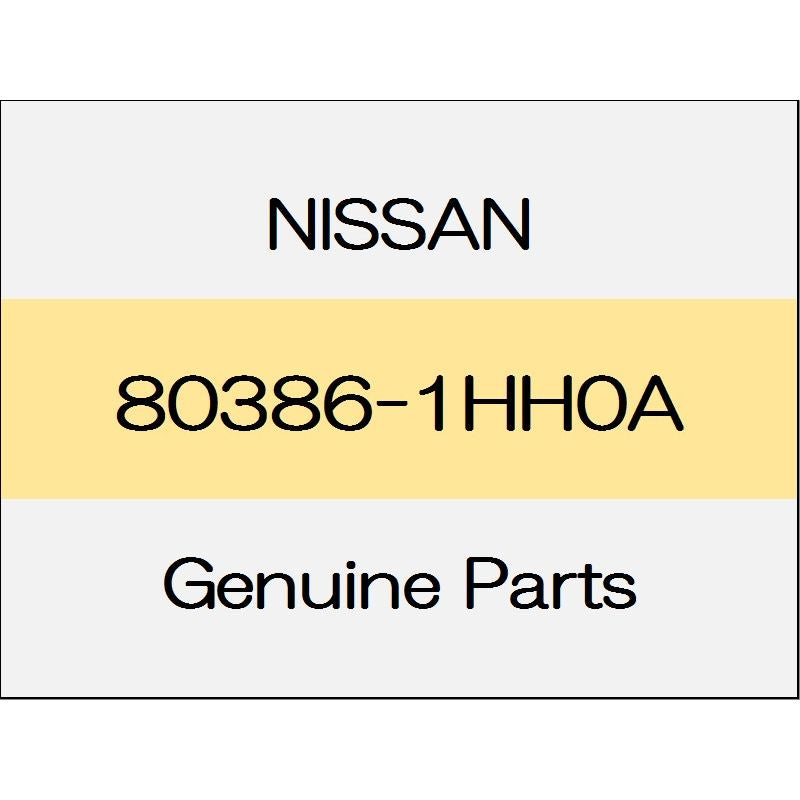 [NEW] JDM NISSAN MARCH K13 Door lower sash front glass run (R) 80386-1HH0A GENUINE OEM