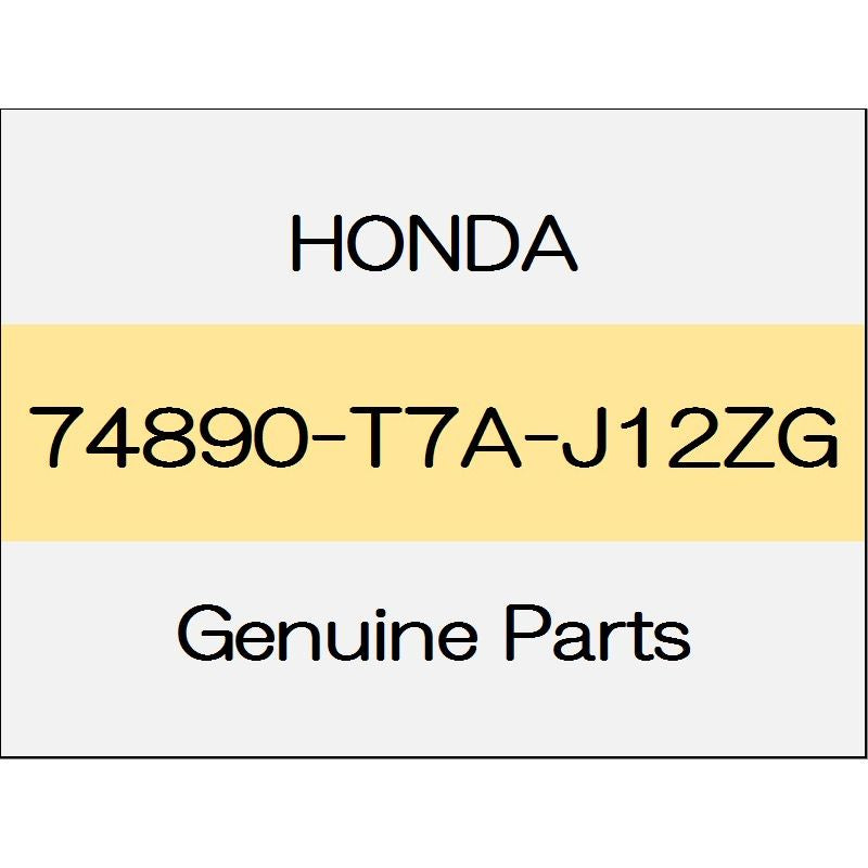 [NEW] JDM HONDA VEZEL RU Rear license garnish Assy back camera with 1504 to 1802 body color code (G539P) 74890-T7A-J12ZG GENUINE OEM