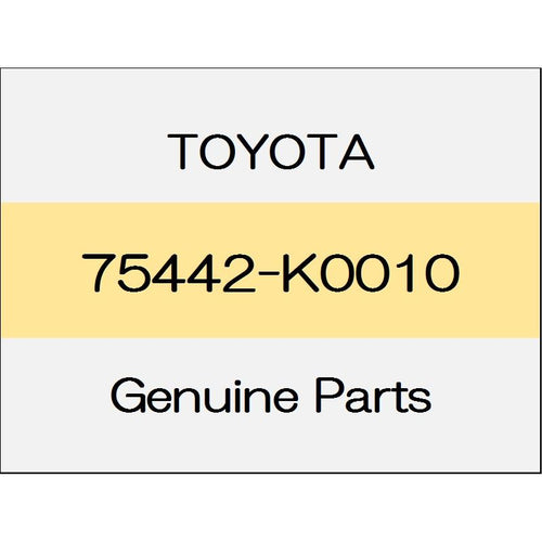 [NEW] JDM TOYOTA YARIS A1#,H1#,P210 Emblem Rear YARiS 75442-K0010 GENUINE OEM