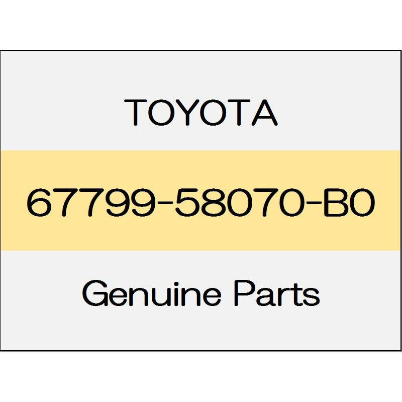 [NEW] JDM TOYOTA ALPHARD H3# Door trim ornament base rear (L) 1801 ~ aero system Executive Lounge S 67799-58070-B0 GENUINE OEM