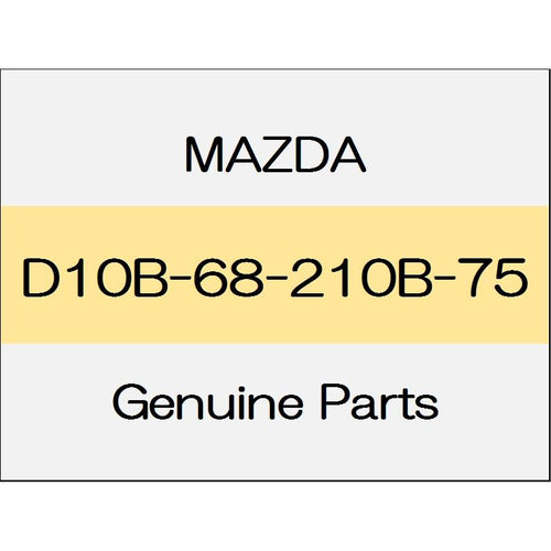 [NEW] JDM MAZDA DEMIO DJ The upper B-pillar trim (L) side air bag Mu D10B-68-210B-75 GENUINE OEM