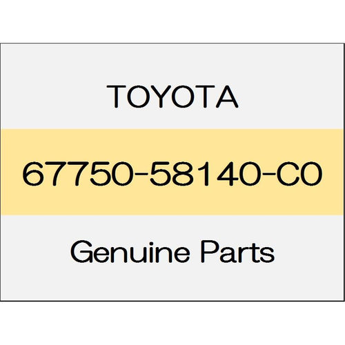 [NEW] JDM TOYOTA ALPHARD H3# Back door trim board Assy genuine car navigation systems no power back digital rearview mirror affixed to the door 67750-58140-C0 GENUINE OEM