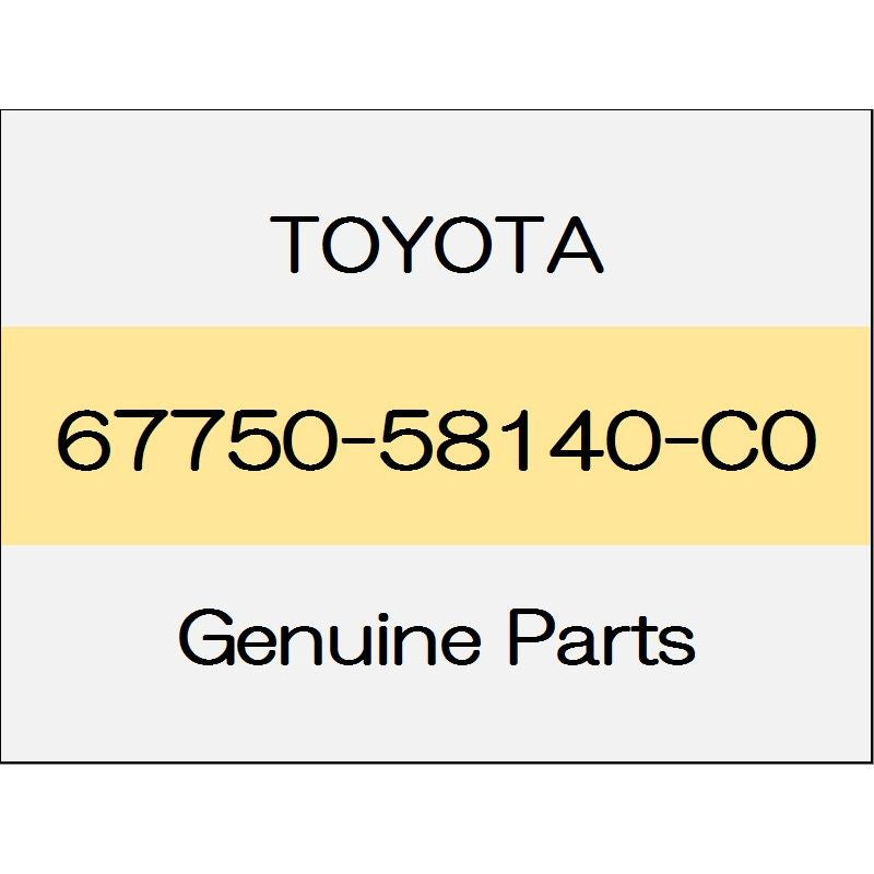 [NEW] JDM TOYOTA ALPHARD H3# Back door trim board Assy genuine car navigation systems no power back digital rearview mirror affixed to the door 67750-58140-C0 GENUINE OEM