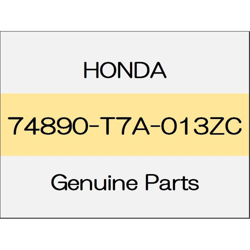 [NEW] JDM HONDA VEZEL RU Rear license garnish Assy back camera-free 1504-1802 body color code (NH821M) 74890-T7A-013ZC GENUINE OEM