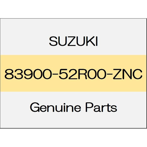 [NEW] JDM SUZUKI SWIFT SPORTS ZC33 Back door spoiler Assy body color code (ZNC) 83900-52R00-ZNC GENUINE OEM