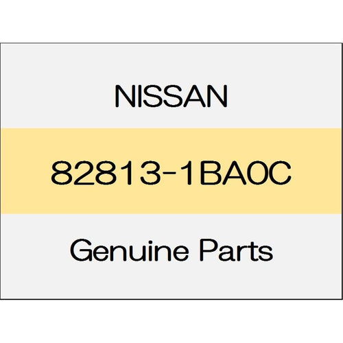 [NEW] JDM NISSAN SKYLINE CROSSOVER J50 Rear door out side tape (L) 82813-1BA0C GENUINE OEM