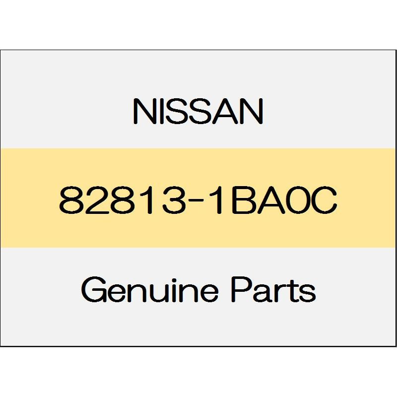[NEW] JDM NISSAN SKYLINE CROSSOVER J50 Rear door out side tape (L) 82813-1BA0C GENUINE OEM