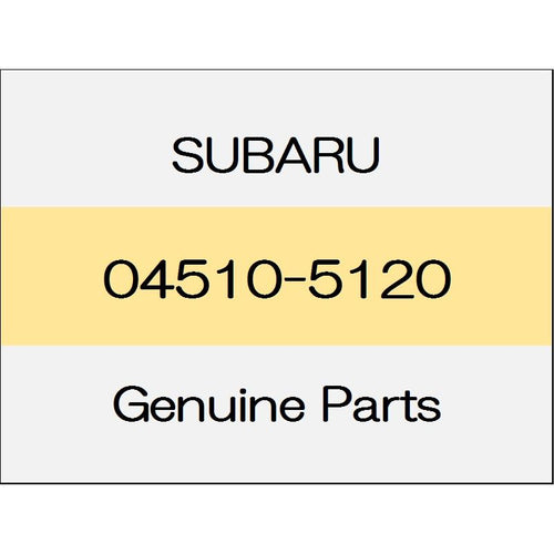[NEW] JDM SUBARU WRX S4 VA Truss head tapping screw 04510-5120 GENUINE OEM