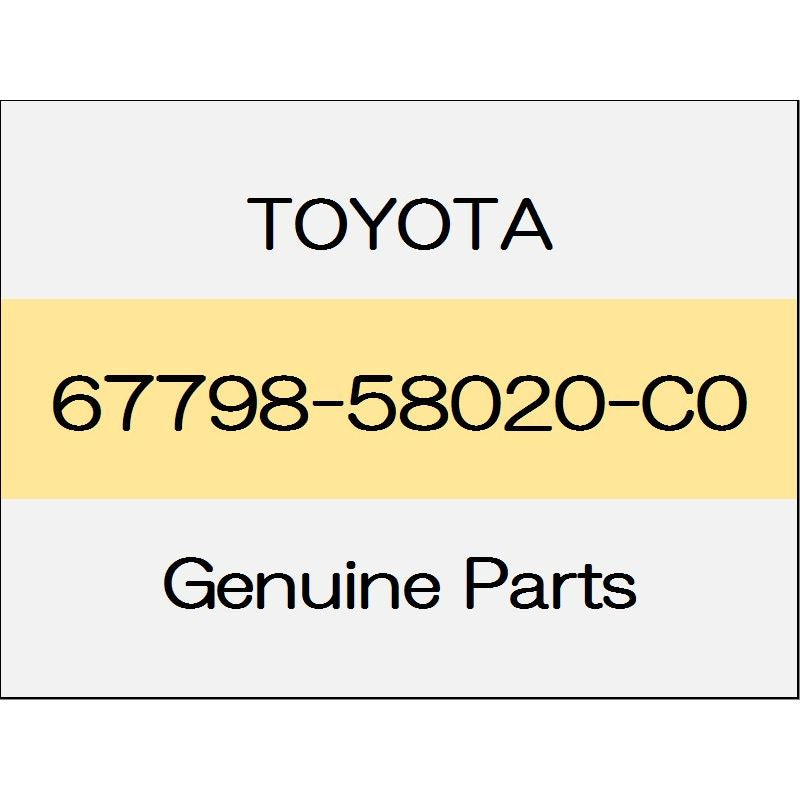 [NEW] JDM TOYOTA ALPHARD H3# Door trim ornament base rear (R) ~ 1801 Aero system 67798-58020-C0 GENUINE OEM