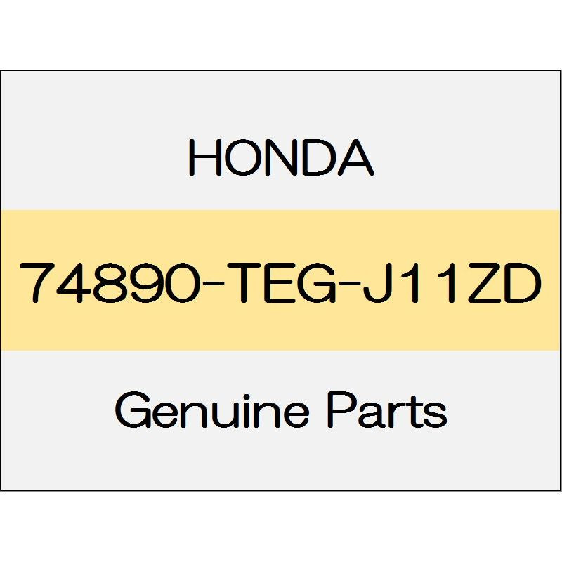 [NEW] JDM HONDA CIVIC SEDAN FC1 Rear license garnish Assy body color code (NH731P) 74890-TEG-J11ZD GENUINE OEM