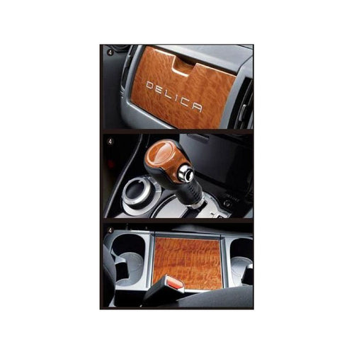 [NEW] JDM Mitsubishi DELICA D:5 CV Interior Panel Woodie Genuine OEM