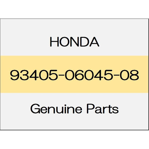 [NEW] JDM HONDA GRACE GM Bolt washers 93405-06045-08 GENUINE OEM