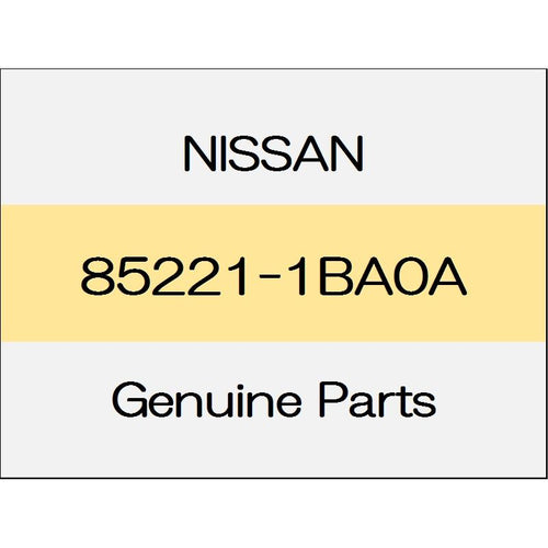 [NEW] JDM NISSAN SKYLINE CROSSOVER J50 Rear bumper side bracket (L) 85221-1BA0A GENUINE OEM