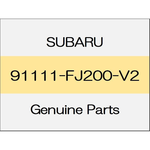 [NEW] JDM SUBARU WRX STI VA Trunk garnish body color code (D4S) 91111-FJ200-V2 GENUINE OEM