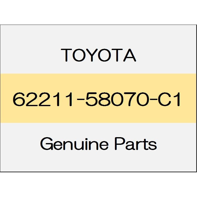 [NEW] JDM TOYOTA ALPHARD H3# The front pillar garnish (R) trim code (21) 7-passenger 1607 to 1801 black 62211-58070-C1 GENUINE OEM