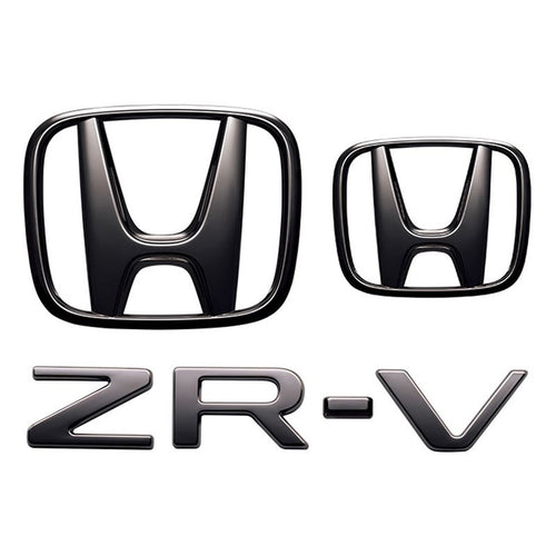 [NEW] JDM Honda ZR-V RZ Black Emblem Genuine OEM