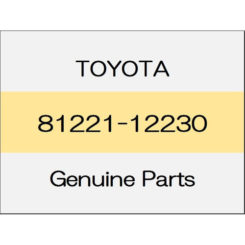 [NEW] JDM TOYOTA ALPHARD H3# Fog lamp unit (L) 81221-12230 GENUINE OEM