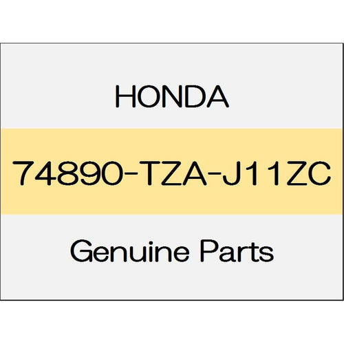 [NEW] JDM HONDA FIT eHEV GR Rear license garnish Assy back camera-free body color code (NH906) 74890-TZA-J11ZC GENUINE OEM