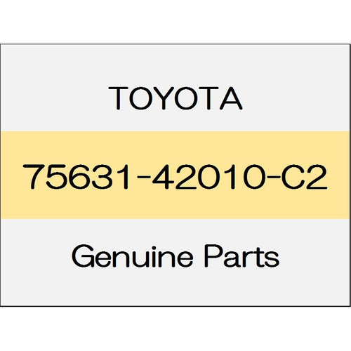 [NEW] JDM TOYOTA RAV4 MXAA5# The roof side garnish lid No.1 (R) 75631-42010-C2 GENUINE OEM