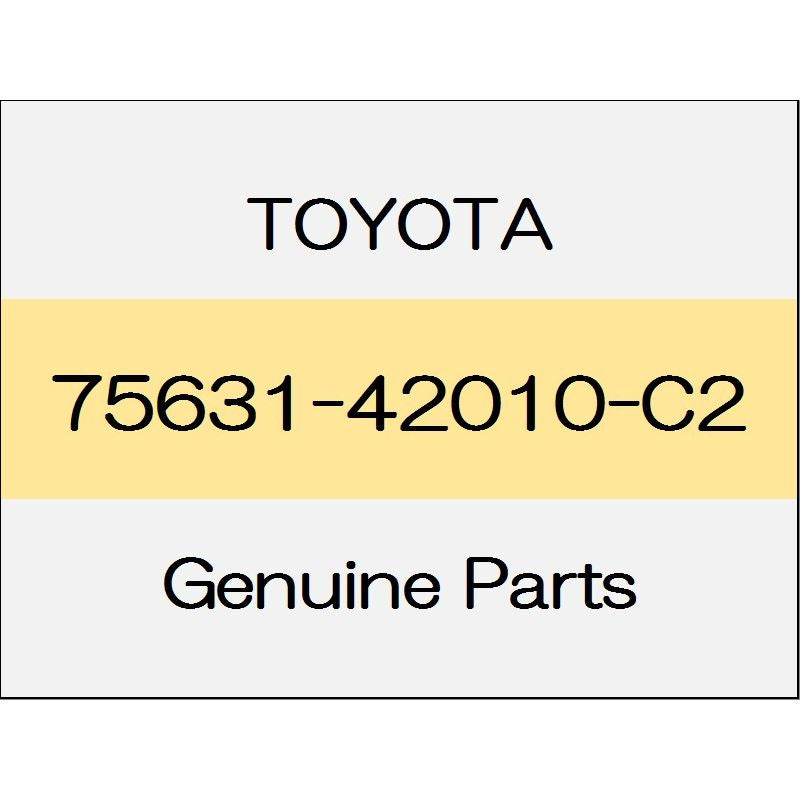[NEW] JDM TOYOTA RAV4 MXAA5# The roof side garnish lid No.1 (R) 75631-42010-C2 GENUINE OEM