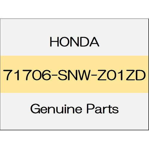 [NEW] JDM HONDA CIVIC TYPE R FD2 Trunk spoiler lower lid (R) body color code (NH704M) 71706-SNW-Z01ZD GENUINE OEM