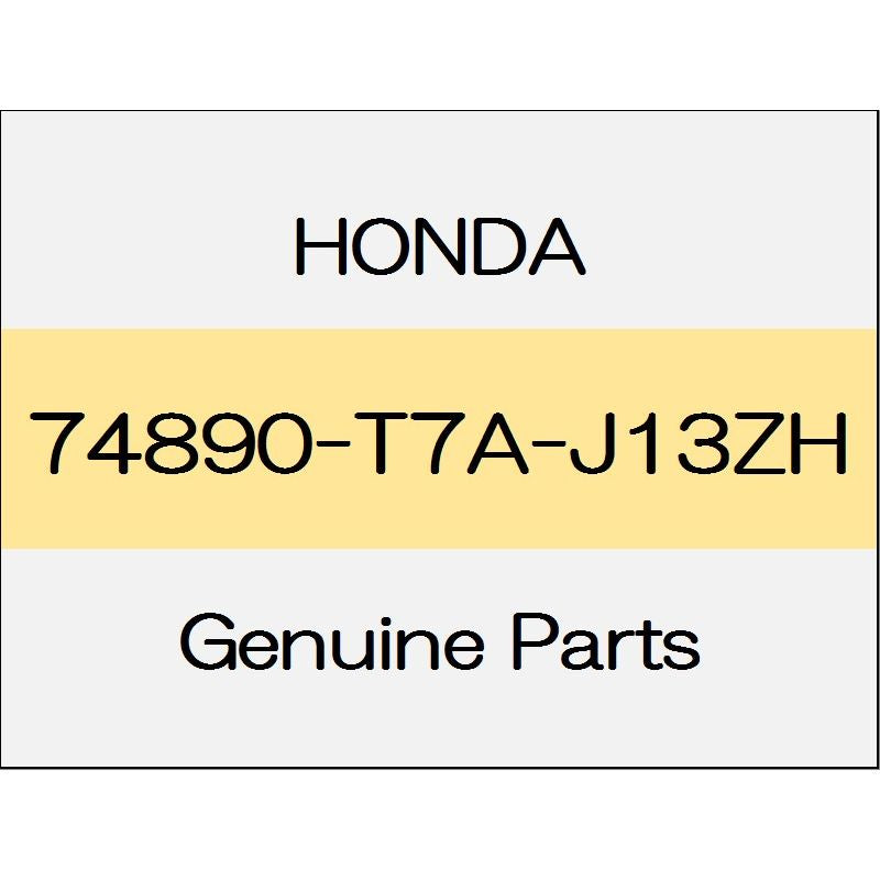 [NEW] JDM HONDA VEZEL RU Rear license garnish Assy back camera with 1802 ~ X body color code (B610M) 74890-T7A-J13ZH GENUINE OEM