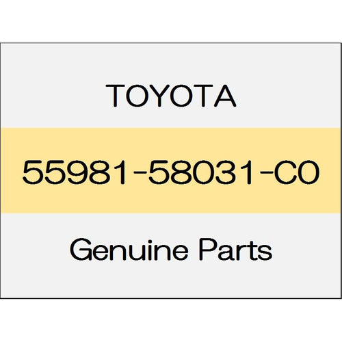 [NEW] JDM TOYOTA ALPHARD H3# Defroster nozzle garnish No.1 with genuine car navigation system 55981-58031-C0 GENUINE OEM