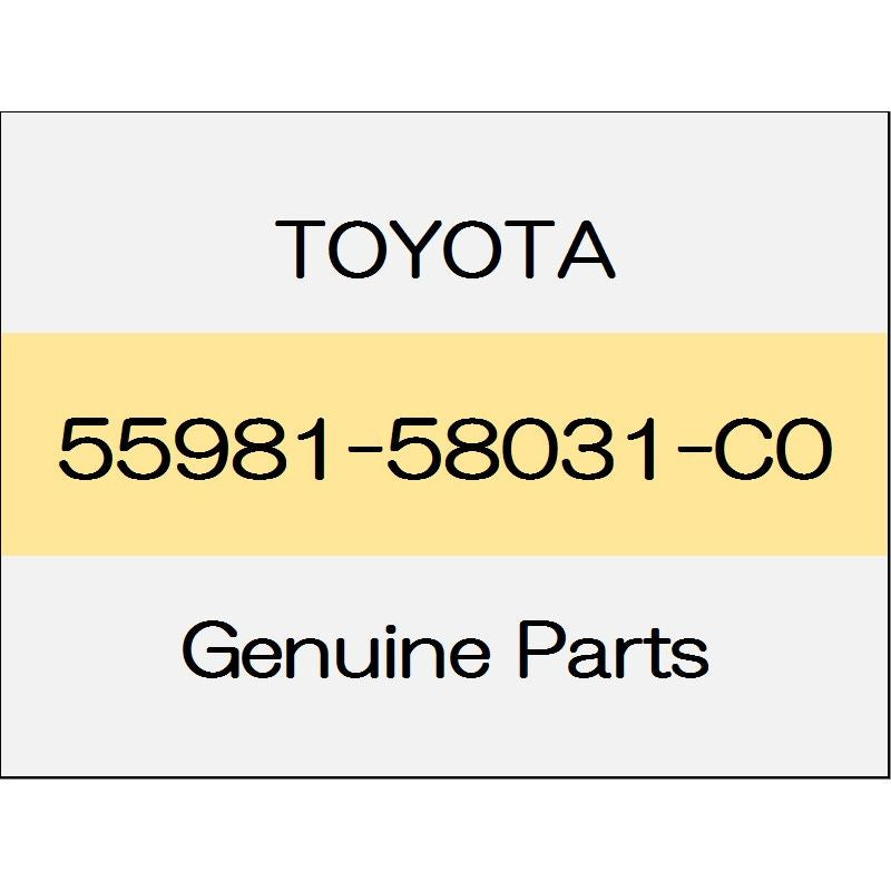 [NEW] JDM TOYOTA ALPHARD H3# Defroster nozzle garnish No.1 with genuine car navigation system 55981-58031-C0 GENUINE OEM