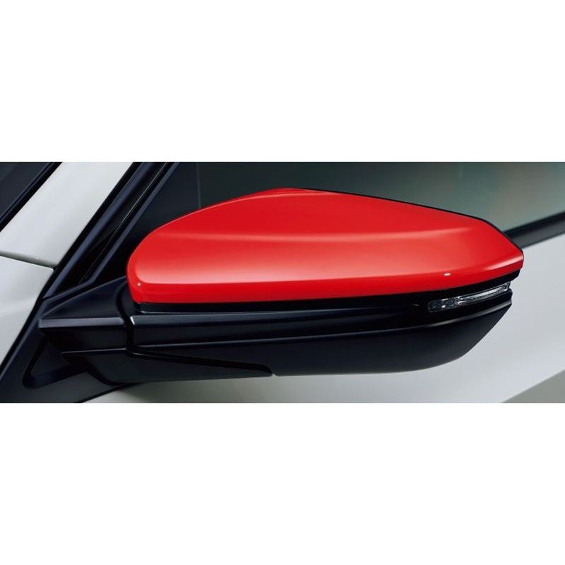 [NEW] JDM Honda CIVIC TYPE R FK8 Door Mirror Cover Frame Red Genuine OEM