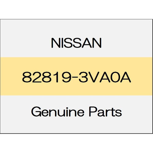 [NEW] JDM NISSAN NOTE E12 Rear door sash rear tape (L) 82819-3VA0A GENUINE OEM