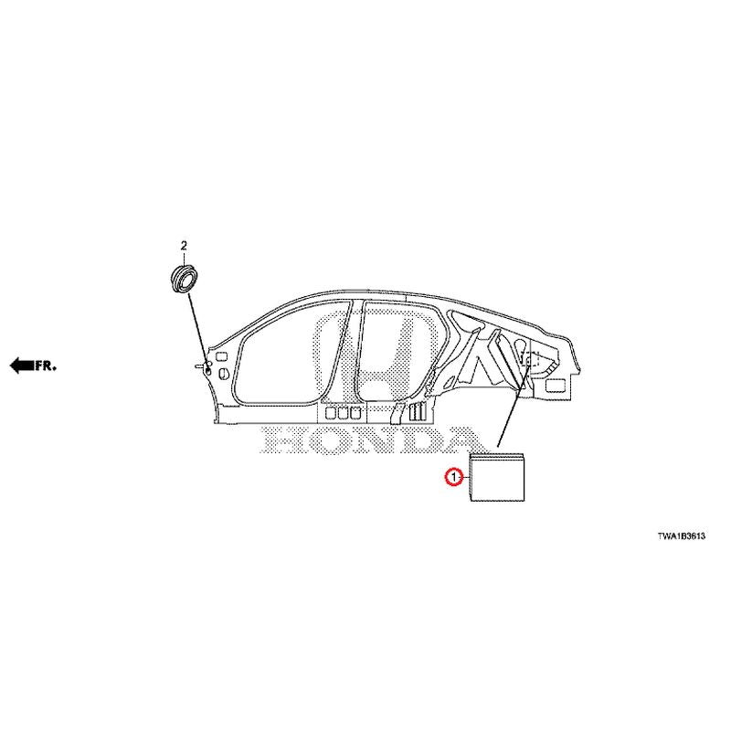 [NEW] JDM HONDA ACCORD CV3 2022 Grommets (Side) GENUINE OEM