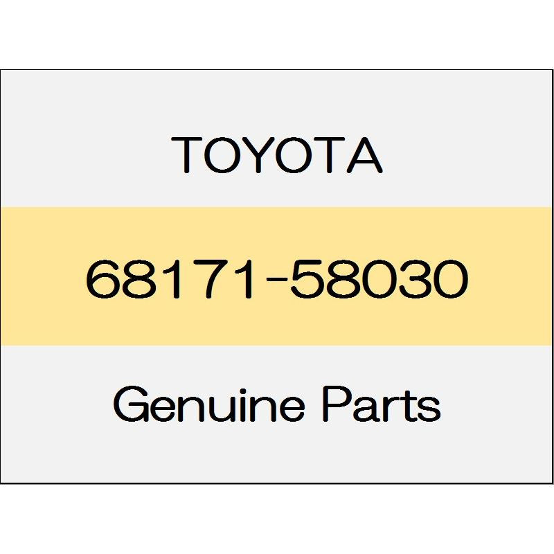 [NEW] JDM TOYOTA ALPHARD H3# Front door glass weather strip inner (R) ~ 1801 68171-58030 GENUINE OEM